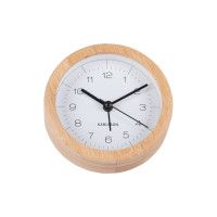 Budík Karlsson KA5923WH Neat Round, 9cm